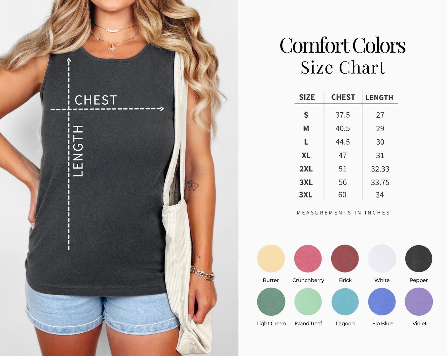 I’ll Be in My Office Gardening Comfort Colors Tank Top – Plant Nature Garden Lover Graphic