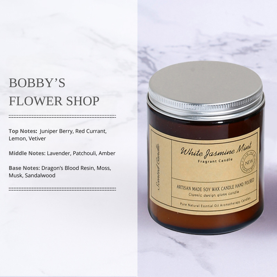 Smokeless Aromatherapy Scented Candle Handmade with Natural Soy Wax, Creative Glass Cup Tea Bottle Design, Decorative Home Aromatherapy Candle Cup for Living Room, Bedroom, and Gift