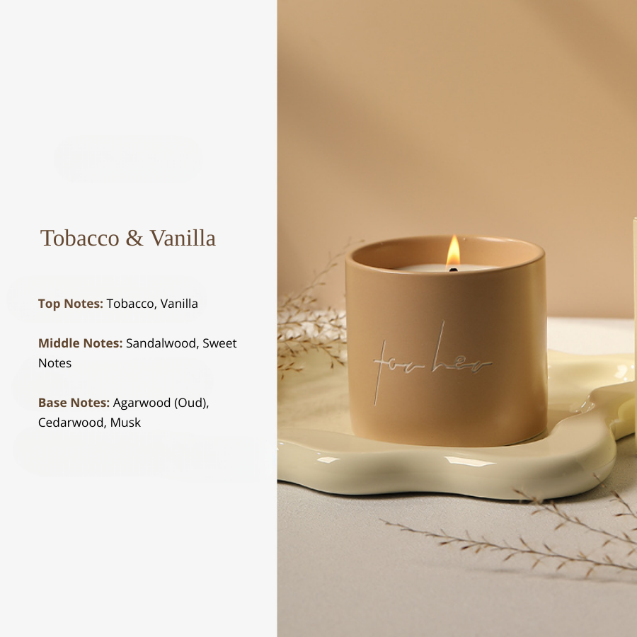 New Ceramic Mug Nordic Minimalist Style Premium Plant Essential Oil Scented Soy Wax Candle, Aromatherapy Scented Candle for Home Décor, Gift Decoration, Relaxing Ambience