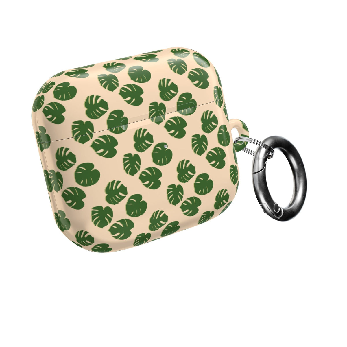 Monstera Pattern AirPod Case