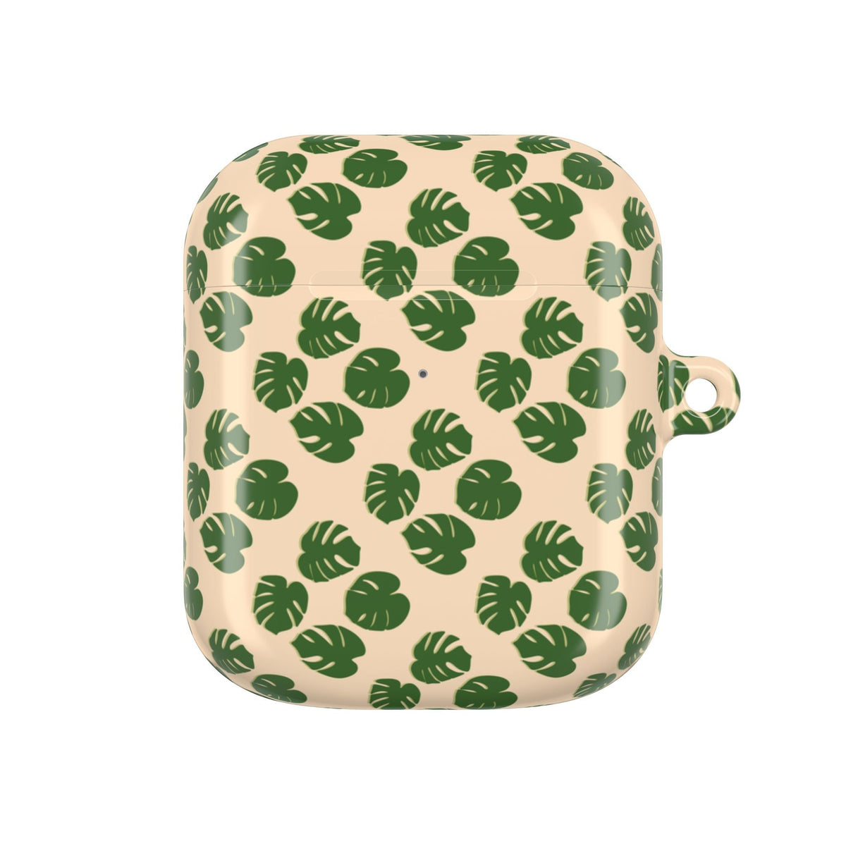 Monstera Pattern AirPod Case
