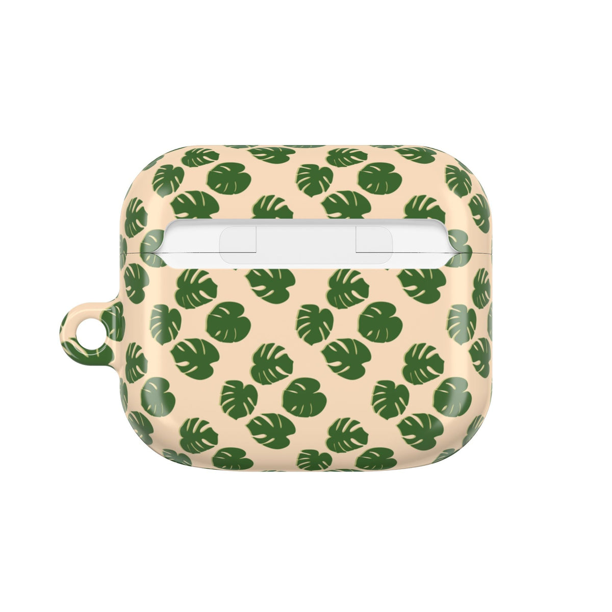 Monstera Pattern AirPod Case