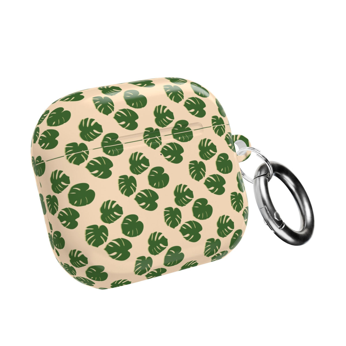 Monstera Pattern AirPod Case