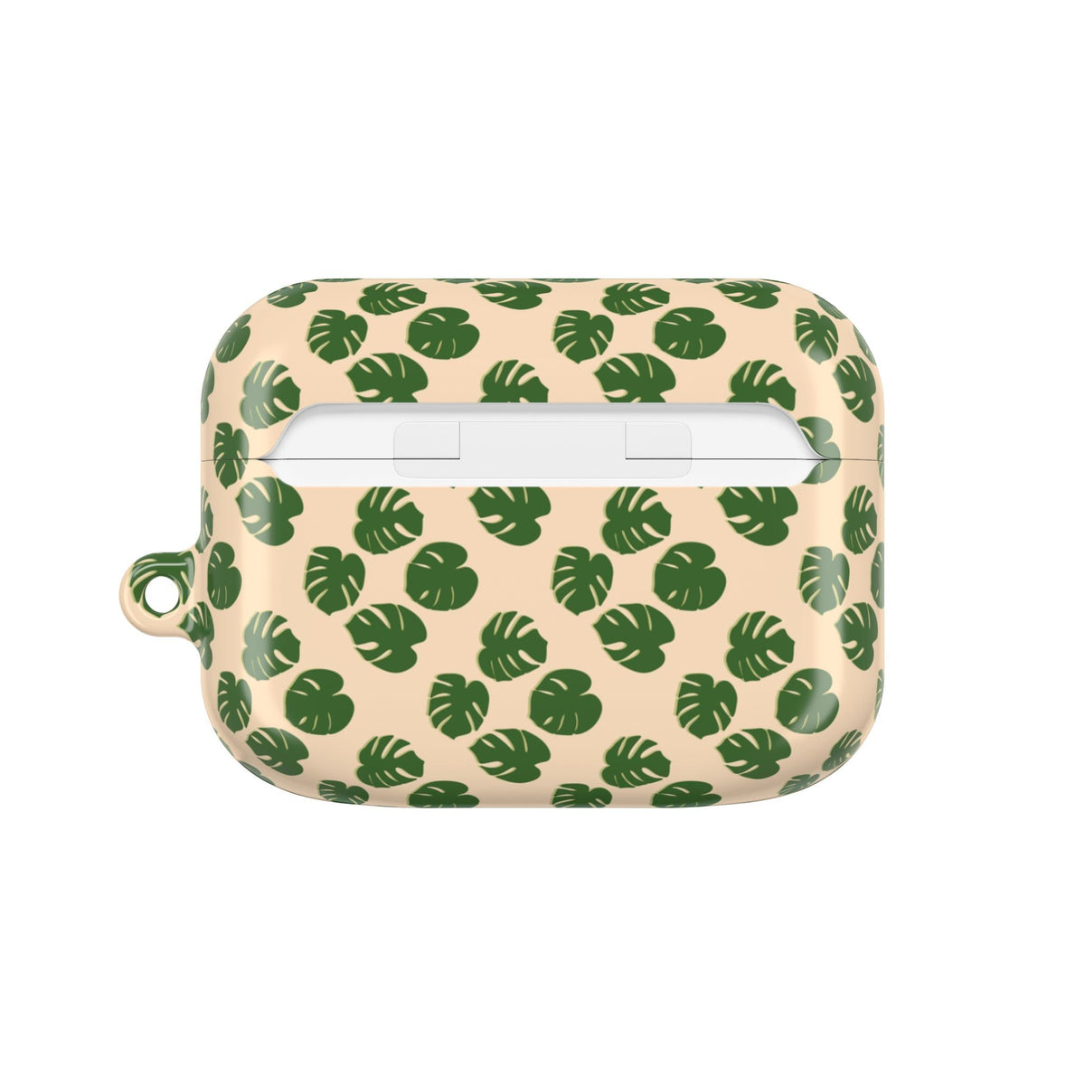 Monstera Pattern AirPod Case