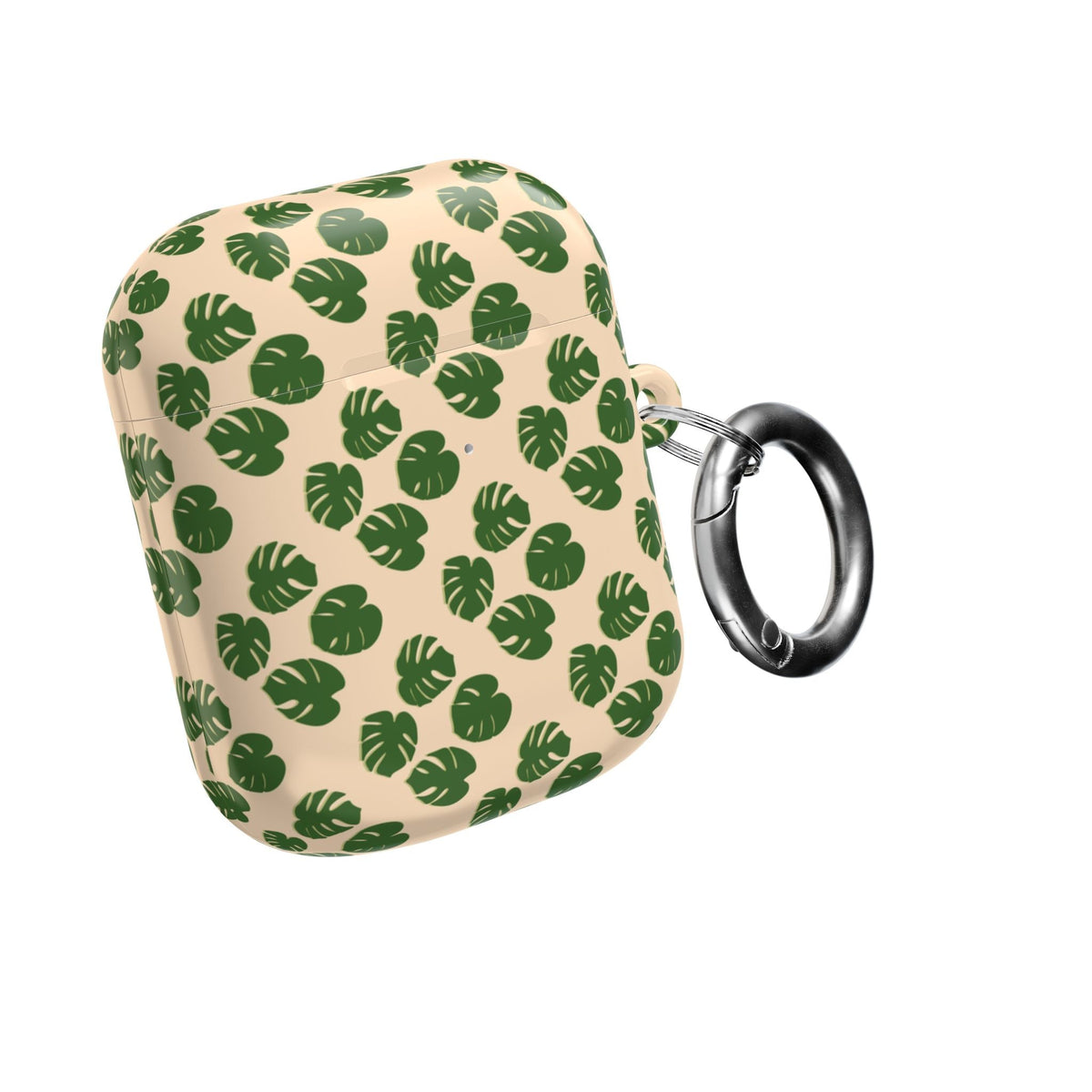 Monstera Pattern AirPod Case