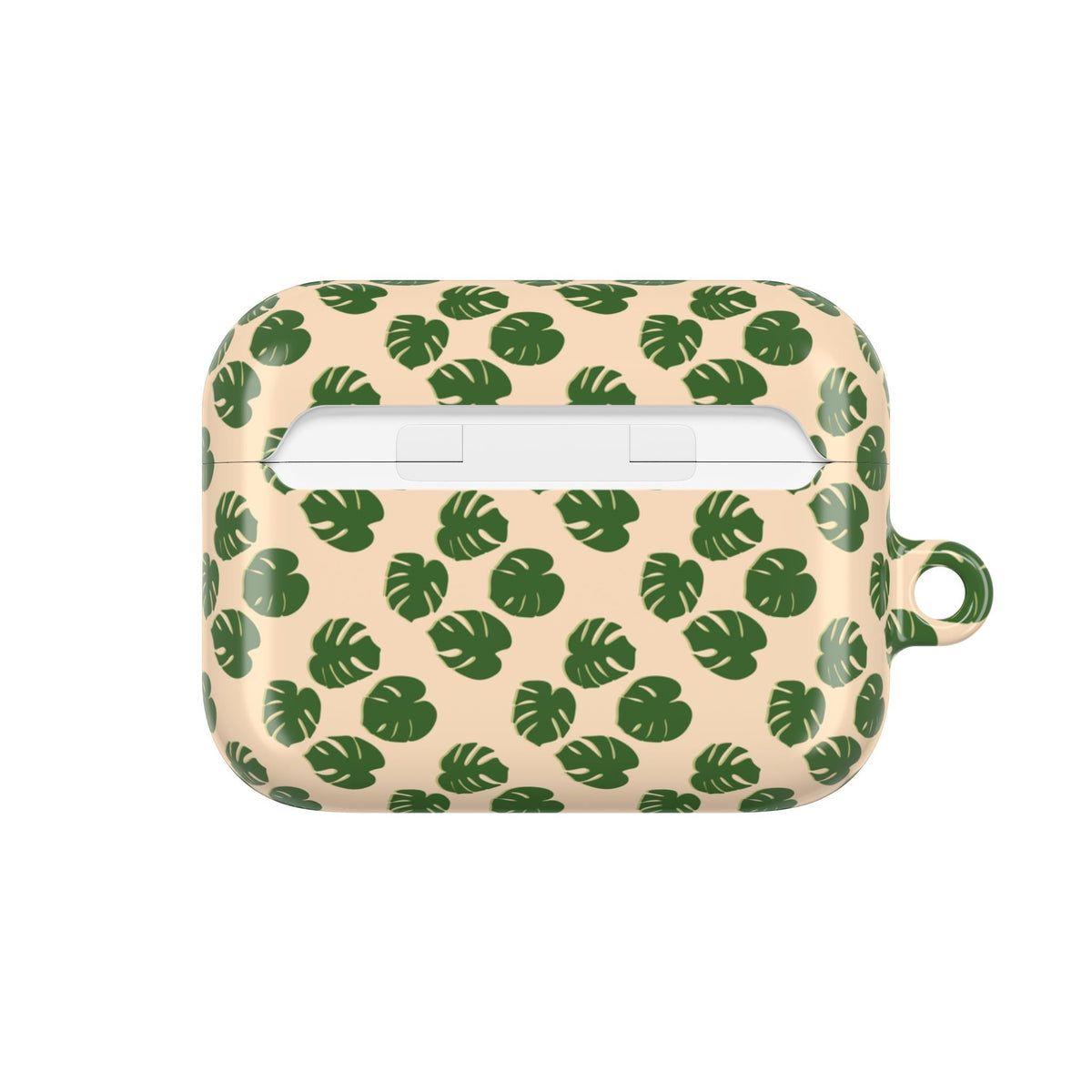 Monstera Pattern AirPod Case