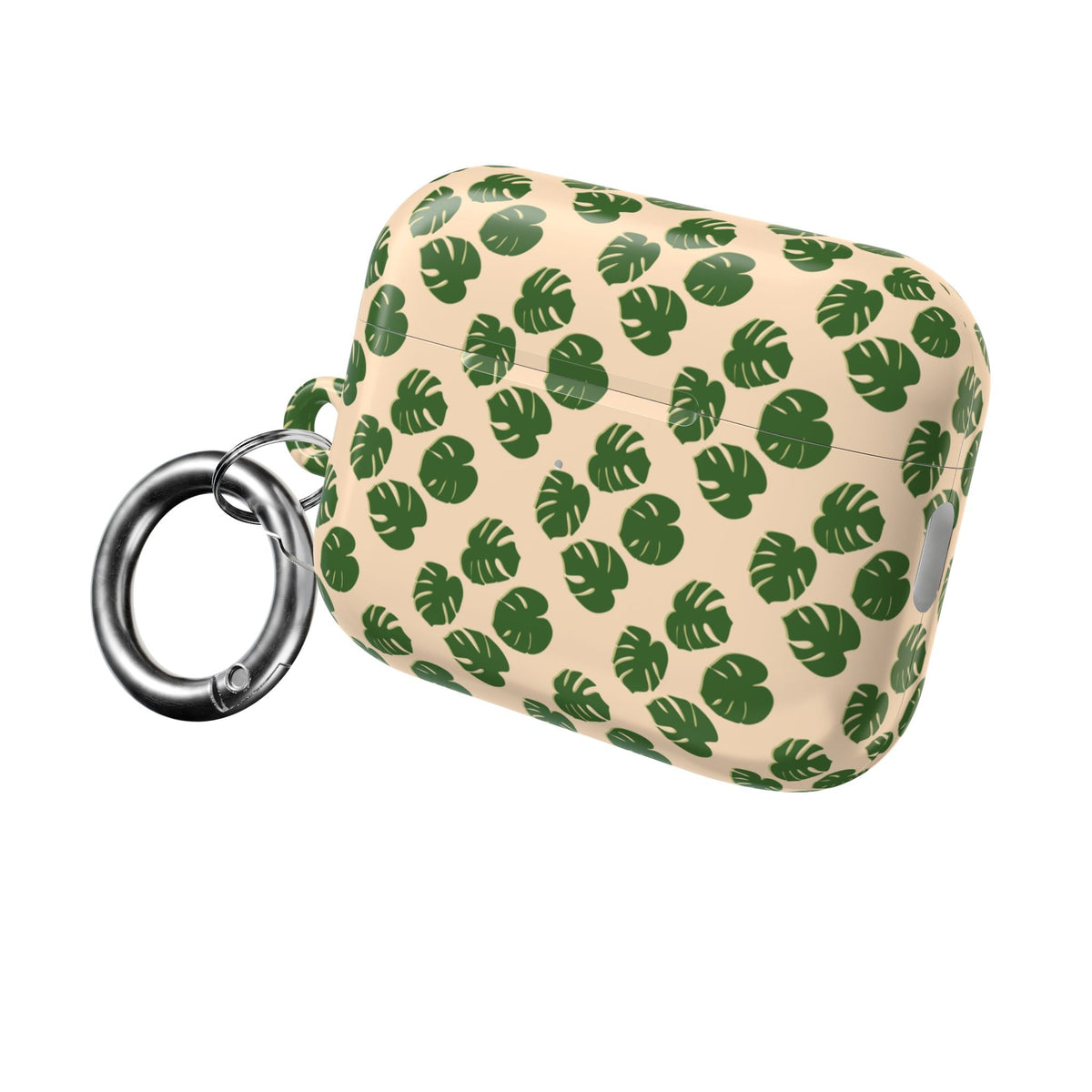 Monstera Pattern AirPod Case