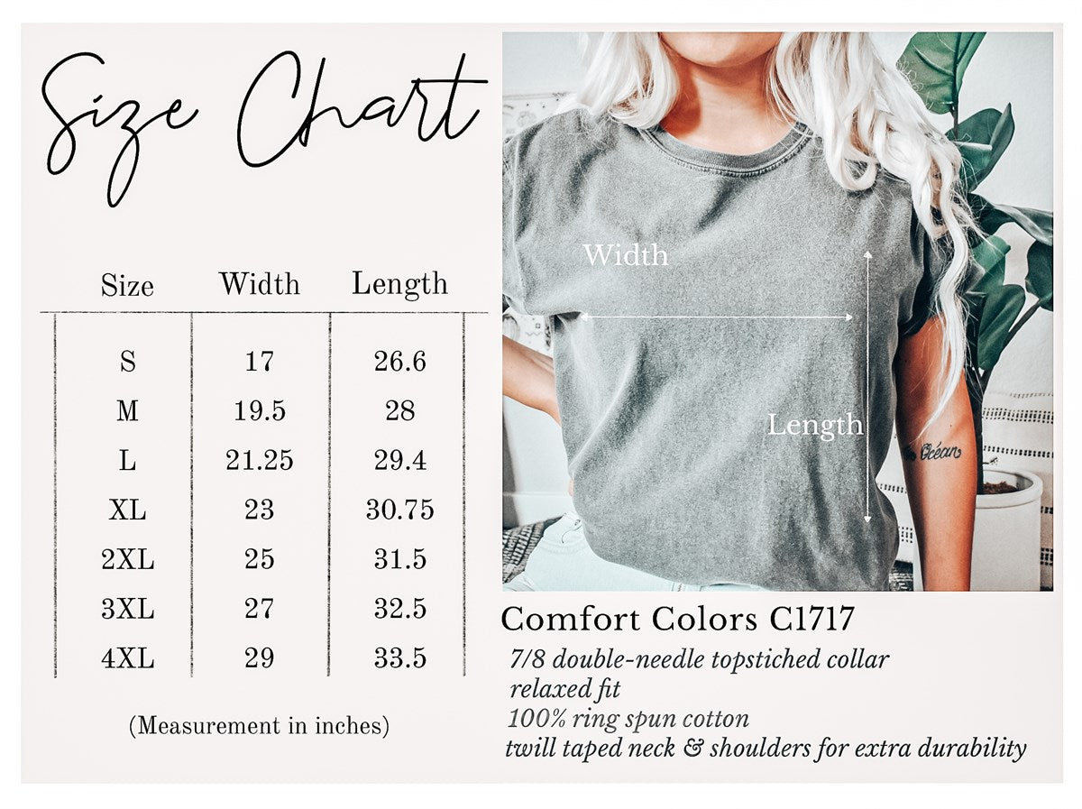 Easily Distracted By Plants Comfort Colors Tshirt